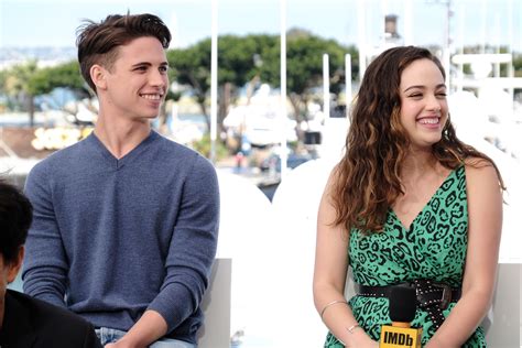 mary mouser kissing|Mary Mouser Talks Sharing 'Stressful' On.